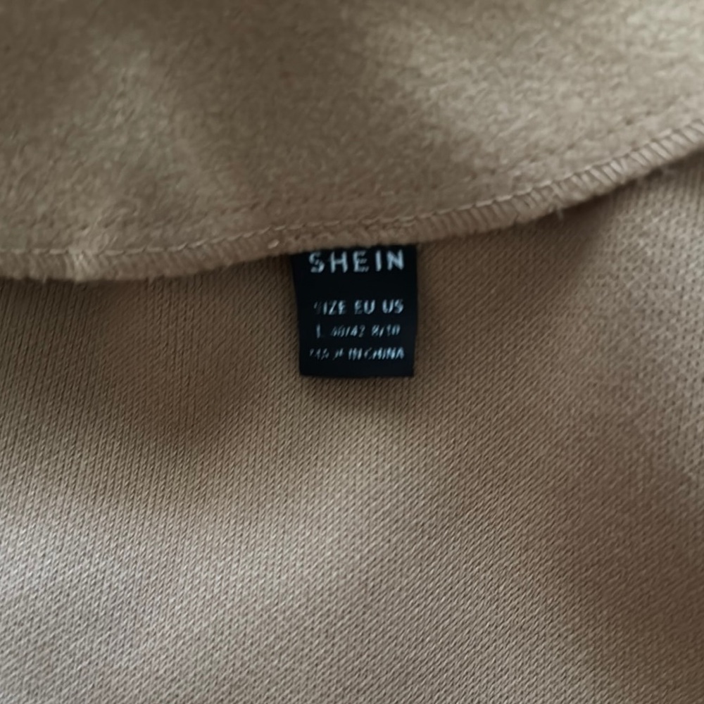 SHEIN Tan Trench Coat - Picture 6 of 7